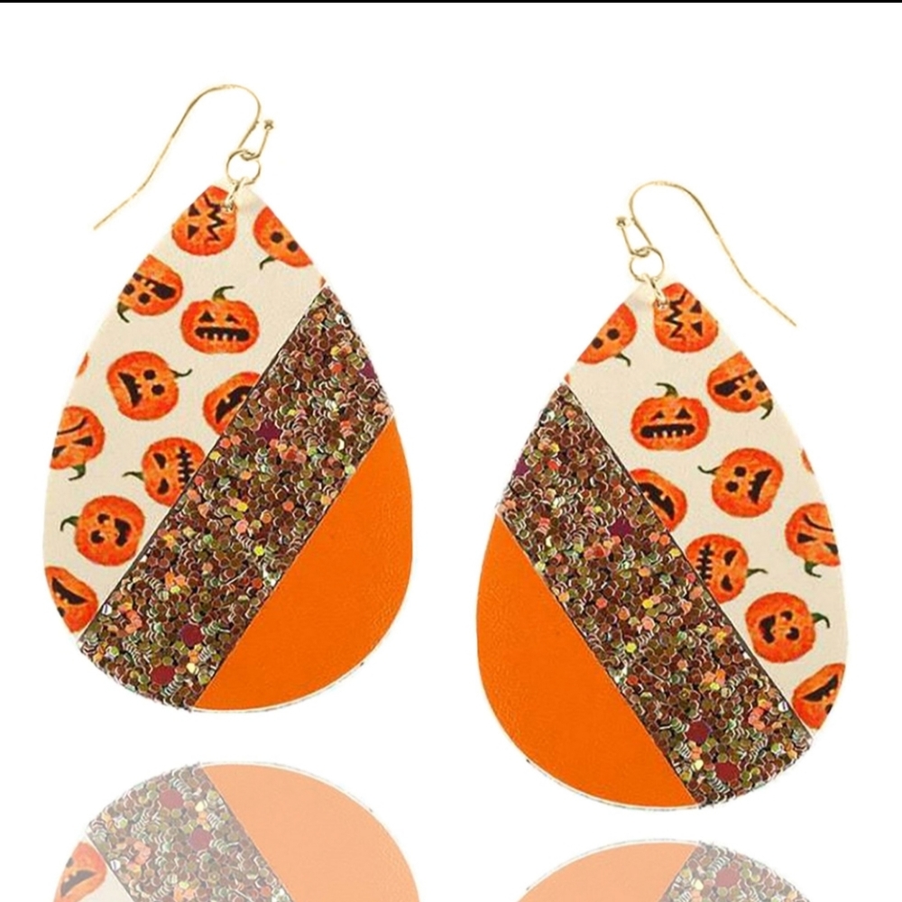 Blue Box Boutique Inc Pumpkin Glitter Drops